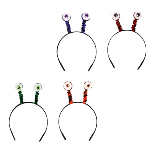 YARNOW 4stücke Halloween Haarreifen Mit Augen-design Gruselige Kopfband-dekoration Für Kostüm Und Halloween-partys Kreative Und Auffällige Haarschmuck-accessoires YARNOW 4stücke Halloween Haarreifen Mit Augen-design Gruselige Kopfband-dekoration Für Kostüm Und Halloween-partys Kreative Und Auffällige Haarschmuck-accessoires von YARNOW