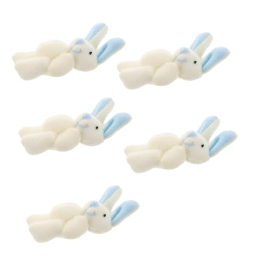 YARNOW 5 Mini-hasenfiguren: Niedliche Kleine Kuscheltiere, Flauschiges Kaninchenspielzeug Für Die Dekoration des Kinderzimmers, Als Osterkorbfüllung Und Als Geburtstagsgeschenk YARNOW 5 Mini-hasenfiguren: Niedliche Kleine Kuscheltiere, Flauschiges Kaninchenspielzeug Für Die Dekoration des Kinderzimmers, Als Osterkorbfüllung Und Als Geburtstagsgeschenk von YARNOW