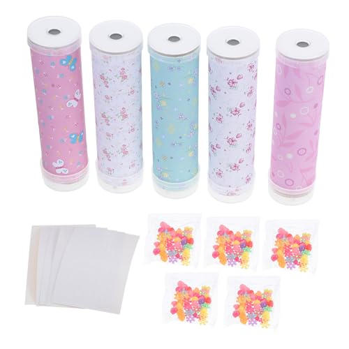 YARNOW 5 Sätze Teiliges Bastelset für DIY Materialien zur Herstellung von Kaleidoskopen Fördert Kreativität und Eltern Beziehung Zufällige und Stilverteilung YARNOW 5 Sätze Teiliges Bastelset für DIY Materialien zur Herstellung von Kaleidoskopen Fördert Kreativität und Eltern Beziehung Zufällige und Stilverteilung von YARNOW