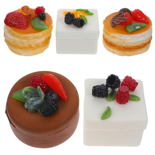 YARNOW 5 Sätze Teiliges DIY Kuchenförmige Aufbewahrungsboxen für Realistische Spielzeugboxen für Kreative Bastelprojekte und Aufbewahrung von Kleinigkeiten YARNOW 5 Sätze Teiliges DIY Kuchenförmige Aufbewahrungsboxen für Realistische Spielzeugboxen für Kreative Bastelprojekte und Aufbewahrung von Kleinigkeiten von YARNOW