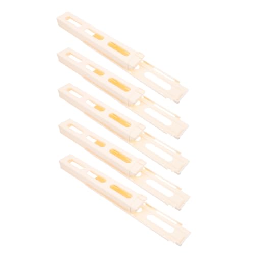 YARNOW 5 Stück Aufbewahrungsbox Für Dominosteine Spieltabletts Mexikanischer Zug Zubehör Für Brettspiele Domino-tabletts Kartenhalter Domino-basisständer Beige Plastik YARNOW 5 Stück Aufbewahrungsbox Für Dominosteine Spieltabletts Mexikanischer Zug Zubehör Für Brettspiele Domino-tabletts Kartenhalter Domino-basisständer Beige Plastik von YARNOW