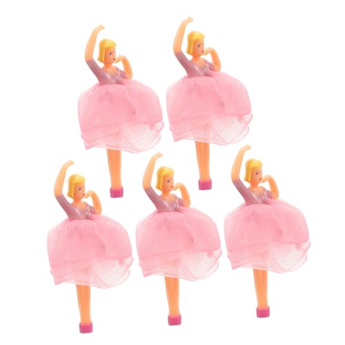 YARNOW 5 Stück Balletttänzerin Musikkasten Zubehör Prinzessin Figurines Langlebige Balletttänzer Puppe Dekoration Musikspieluhr Ornament Bezaubernd und Realistisch von YARNOW