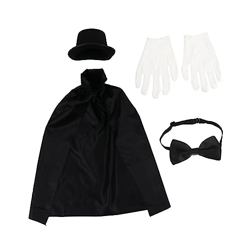YARNOW 5 Stück Cloak Set Performance-kostüm Für Party-Performance-kit Zauberer Kostüm von YARNOW
