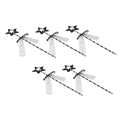 YARNOW 5 Stück Feenstab mit Stern Design Leicht für Feste Partys und Kreative Spiele YARNOW 5 Stück Feenstab mit Stern Design Leicht für Feste Partys und Kreative Spiele von YARNOW