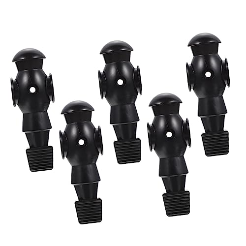 YARNOW 5 Stück Fußballmaschinenspieler Tischfußball Zubehör Ersatzteile für Tischfußball Rod Kicker Fußball Kickerfiguren mechanisch Tischfußballzubehör Kickerspieler Ersatz Harz Black YARNOW 5 Stück Fußballmaschinenspieler Tischfußball Zubehör Ersatzteile für Tischfußball Rod Kicker Fußball Kickerfiguren mechanisch Tischfußballzubehör Kickerspieler Ersatz Harz Black von YARNOW