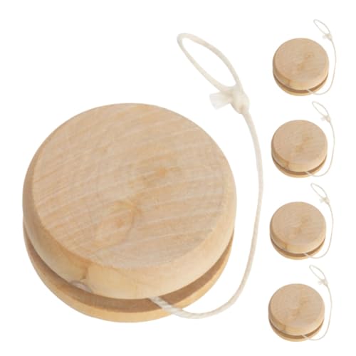 YARNOW 5 Stück Holz Bälle Unisex Outdoor Handgefertigt Fördert Geschicklichkeit und Koordination für Erwachsene um Fernseher YARNOW 5 Stück Holz Bälle Unisex Outdoor Handgefertigt Fördert Geschicklichkeit und Koordination für Erwachsene um Fernseher von YARNOW
