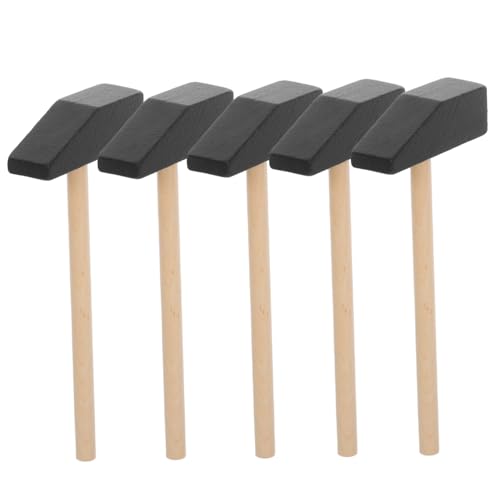 YARNOW 5 Stück Kleiner Holzhammer Hammer Kleiner Hammer Kinderspielzeughammer Holzspielzeug Für Mini-holzhämmer Mini-sicherheitshammer Minihammer Kinderhammer YARNOW 5 Stück Kleiner Holzhammer Hammer Kleiner Hammer Kinderspielzeughammer Holzspielzeug Für Mini-holzhämmer Mini-sicherheitshammer Minihammer Kinderhammer von YARNOW