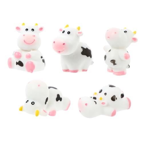 YARNOW 5 Stück Mini-Kühe Miniatur Ornament Kuh für Nutztiere pflanzendeko puppenhauszubehör für freundinen Kühe Figuren Mikrolandschaftsfiguren Plastik YARNOW 5 Stück Mini-Kühe Miniatur Ornament Kuh für Nutztiere pflanzendeko puppenhauszubehör für freundinen Kühe Figuren Mikrolandschaftsfiguren Plastik von YARNOW