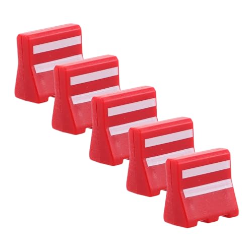 YARNOW 5 Stück Mini -Puppenhausmodell Mikro-Szene- Dekoration für Puppenhäuser Mini-Verkehrsbarriere Mini-Stoppschild Mini -Bauspielzeug kleine Fässer Plastik rot YARNOW 5 Stück Mini -Puppenhausmodell Mikro-Szene- Dekoration für Puppenhäuser Mini-Verkehrsbarriere Mini-Stoppschild Mini -Bauspielzeug kleine Fässer Plastik rot von YARNOW