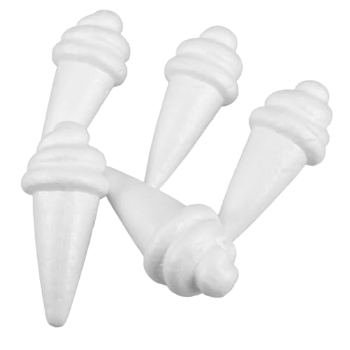 YARNOW 5 Stück Schaumeismodell Modell Einer Eistüte gefälschte Eistüten Eiscreme -Foto -Requisite künstliche Nahrung -Requisiten Schaumkegel Eisspielzeug Weiß YARNOW 5 Stück Schaumeismodell Modell Einer Eistüte gefälschte Eistüten Eiscreme -Foto -Requisite künstliche Nahrung -Requisiten Schaumkegel Eisspielzeug Weiß von YARNOW