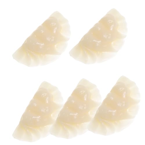 YARNOW 5 Stück Simulationsknödelmodell gefälscht Knödel-Modell Party Speiseverzierung ausgestopft künstlich für Fenster deko Lebensmittel realistisches Kunstessen Knödelspielzeug PVC Weiß YARNOW 5 Stück Simulationsknödelmodell gefälscht Knödel-Modell Party Speiseverzierung ausgestopft künstlich für Fenster deko Lebensmittel realistisches Kunstessen Knödelspielzeug PVC Weiß von YARNOW