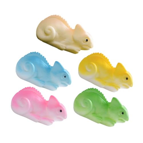 YARNOW 5 Stück Simulierte Echsendekorationen winzige Plastiktiere Minifiguren aus Harz Eidechsenfigur Harzfiguren Tierfiguren Harztier Reptilienspielzeug YARNOW 5 Stück Simulierte Echsendekorationen winzige Plastiktiere Minifiguren aus Harz Eidechsenfigur Harzfiguren Tierfiguren Harztier Reptilienspielzeug von YARNOW