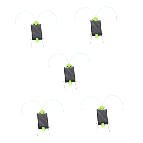 YARNOW 5 Stück Solarbetriebene Insektenfigur für Lifelike Shape Toy Lernprojekten und Wissenschaftlichen Experimenten für Mädchen Ab Jahren YARNOW 5 Stück Solarbetriebene Insektenfigur für Lifelike Shape Toy Lernprojekten und Wissenschaftlichen Experimenten für Mädchen Ab Jahren von YARNOW