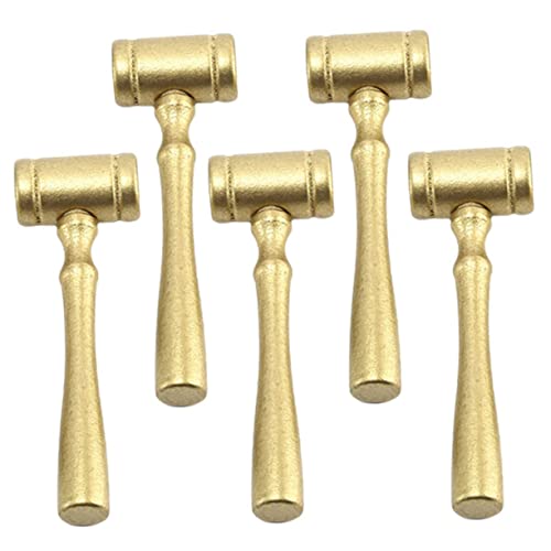 YARNOW 5 Stück Teiliges Holzrichterhammer für Sicheres Klopfspiel für Kreative Rollenspiele als Gerichtsspielzeug und für Jungen und Mädchen YARNOW 5 Stück Teiliges Holzrichterhammer für Sicheres Klopfspiel für Kreative Rollenspiele als Gerichtsspielzeug und für Jungen und Mädchen von YARNOW