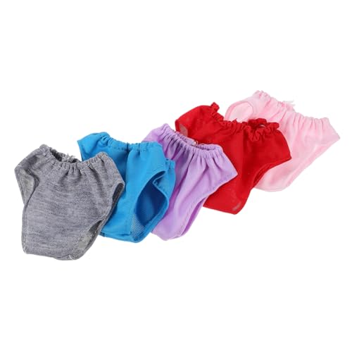 YARNOW 5 Stück Teiliges Puppenunterwäsche für Puppen Puppenkleidung und Zubehör für Fantasievolles für und Rollenspiele YARNOW 5 Stück Teiliges Puppenunterwäsche für Puppen Puppenkleidung und Zubehör für Fantasievolles für und Rollenspiele von YARNOW