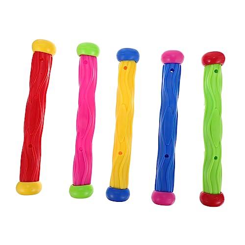 YARNOW 5 Stücke Pool Tauchstäbe Spielzeug für Kinder Schwimm Tauchstäbe Sicheres Tauchspielzeug für Pool für Schwimmunterricht und Spielspaß YARNOW 5 Stücke Pool Tauchstäbe Spielzeug für Kinder Schwimm Tauchstäbe Sicheres Tauchspielzeug für Pool für Schwimmunterricht und Spielspaß von YARNOW