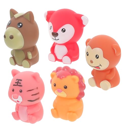 YARNOW 5 Stück Teiliges Tier Fingerpuppen aus Interaktive Handpuppen für Fördert Kreatives Geschichtenerzählen und Spielspaß für Kleine Tierfreunde von YARNOW