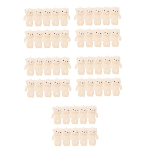 YARNOW 50 Stck. Teiliges Niedliche Mini Anhänger Spielzeuge für Cartoon Plüschbär Puppen für Geburtstagsfeiern Hochzeiten und Dekorationen von YARNOW