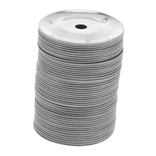 YARNOW 50 Stück Cymbal Ching Ringe Schlagzeug Zubehör Ersatzteile für Tamburine Hihats und Crashes Durchmesser Innenloch Langlebig und Vielseitig Einsetzbar von YARNOW