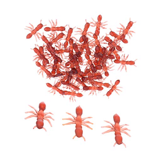 YARNOW 50 Stück Gefälschte Ameisen Realistische Aus Kunststoff Insekten Halloween- Streiche Neuartiges Trickspielzeug Für Halloween-Partys Aprilscherz-Dekorationen Braun YARNOW 50 Stück Gefälschte Ameisen Realistische Aus Kunststoff Insekten Halloween- Streiche Neuartiges Trickspielzeug Für Halloween-Partys Aprilscherz-Dekorationen Braun von YARNOW