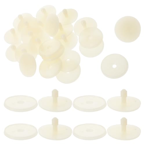 YARNOW 50 Stück Gemeinsames Puppenzubehör Tiergelenke Selber Machen Handgefertigte Bärenhandwerksgelenke DIY-bastelverbindungen Kunststoffgelenke Gelenke Tragen Plastik Weiß YARNOW 50 Stück Gemeinsames Puppenzubehör Tiergelenke Selber Machen Handgefertigte Bärenhandwerksgelenke DIY-bastelverbindungen Kunststoffgelenke Gelenke Tragen Plastik Weiß von YARNOW
