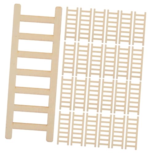 YARNOW 50 Stück Kleine Holzleiter Puppenhaus Minileiter Kompakte Leiter Miniatur Modellmöbel Mini Gartenleiter Puppenhaus Möbeldekor Hängeleiter Treppenmodell Khaki YARNOW 50 Stück Kleine Holzleiter Puppenhaus Minileiter Kompakte Leiter Miniatur Modellmöbel Mini Gartenleiter Puppenhaus Möbeldekor Hängeleiter Treppenmodell Khaki von YARNOW