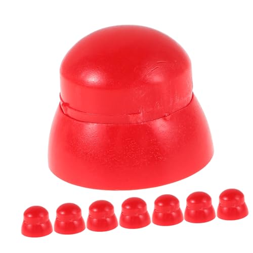 YARNOW 50 Stück Spielplatz Mutternschutzkappen Stoßabsorbierende Rote Kunststoff Schraubenkappen Sichere Bolzenabdeckungen für Kinderspielgeräte Langlebiger Schutz für Rutschen und YARNOW 50 Stück Spielplatz Mutternschutzkappen Stoßabsorbierende Rote Kunststoff Schraubenkappen Sichere Bolzenabdeckungen für Kinderspielgeräte Langlebiger Schutz für Rutschen und von YARNOW