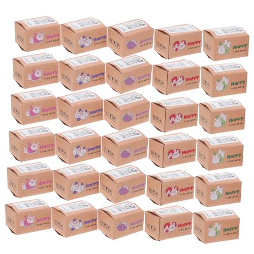 YARNOW 50 Stück Maßstab Realistische Puppenhaus Verpackungskartons für Kreatives Basteln und Kleines Geschäft Vielseitige Miniatur Dekoration YARNOW 50 Stück Maßstab Realistische Puppenhaus Verpackungskartons für Kreatives Basteln und Kleines Geschäft Vielseitige Miniatur Dekoration von YARNOW