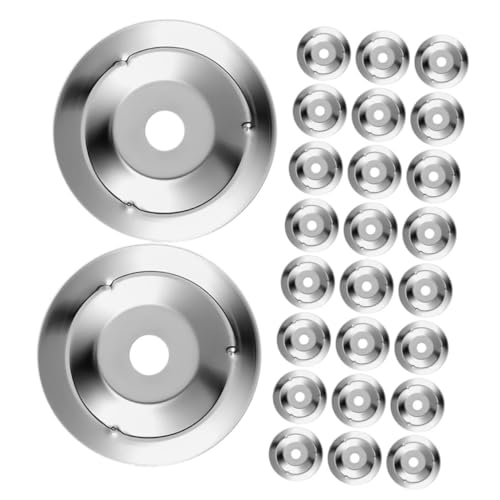 YARNOW 50 Stück Metall Tamburin Schellenring Trommel Zubehör Jingle Bell Cymbal Ringe für Schlagzeug Percussion Ersatzteile Einfache Montage Verbesserte Klangqualität YARNOW 50 Stück Metall Tamburin Schellenring Trommel Zubehör Jingle Bell Cymbal Ringe für Schlagzeug Percussion Ersatzteile Einfache Montage Verbesserte Klangqualität von YARNOW