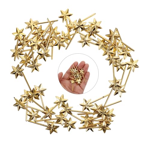 YARNOW 50 Stück Mini Hexagramm Stäbe Goldfarben Langlebig für DIY Bastelarbeiten Geburtstagsdeko Vielseitige Neuartige Zauberstäbe mit Auffälligem Sechseckigem Design YARNOW 50 Stück Mini Hexagramm Stäbe Goldfarben Langlebig für DIY Bastelarbeiten Geburtstagsdeko Vielseitige Neuartige Zauberstäbe mit Auffälligem Sechseckigem Design von YARNOW