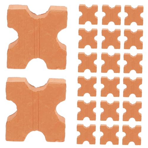 YARNOW 50 Stück Mini Ziegelsteine für DIY Realistische Miniaturziegel für Puppenhaus und Mikro Landschaften für Kreative Sandtischarchitekturen und Gartenprojekte YARNOW 50 Stück Mini Ziegelsteine für DIY Realistische Miniaturziegel für Puppenhaus und Mikro Landschaften für Kreative Sandtischarchitekturen und Gartenprojekte von YARNOW