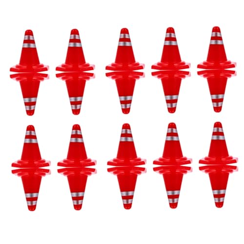 YARNOW 50 Stück Teiliges Simulation Verkehrsleitkegel aus Robustem Kunststoff Wetterfest Vielseitig für Sandtisch Kinderparty und Verkehrserziehung Geeignet für Verschiedene Oberflächen YARNOW 50 Stück Teiliges Simulation Verkehrsleitkegel aus Robustem Kunststoff Wetterfest Vielseitig für Sandtisch Kinderparty und Verkehrserziehung Geeignet für Verschiedene Oberflächen von YARNOW
