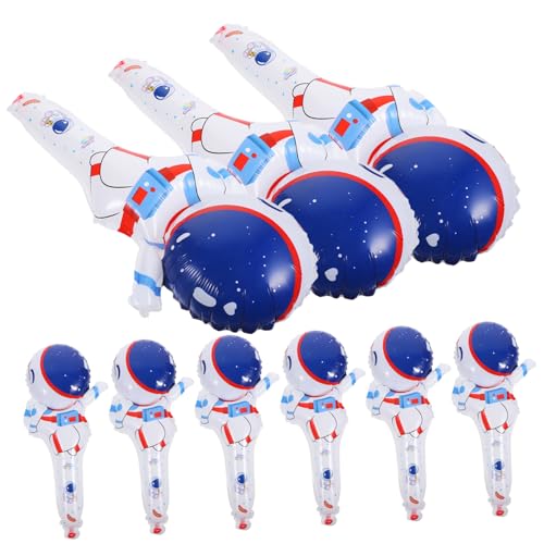 YARNOW 50 Stück Weltraum Astronaut Folienballons für Kreative Partydekoration Handheld Aluminium Foil Ballons für Geburtstagsfeiern und Raumthemen Events für Fotorequisiten YARNOW 50 Stück Weltraum Astronaut Folienballons für Kreative Partydekoration Handheld Aluminium Foil Ballons für Geburtstagsfeiern und Raumthemen Events für Fotorequisiten von YARNOW