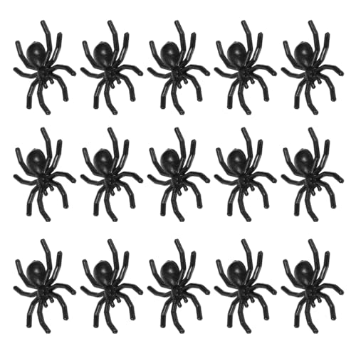 YARNOW 500 Stück Realistische Halloween-Kunststoffspinnen Mini-Fälschungsspinnen Spielzeug Gruselige Streich-Requisiten Für Halloween-Partydekorationen Heimdekoration YARNOW 500 Stück Realistische Halloween-Kunststoffspinnen Mini-Fälschungsspinnen Spielzeug Gruselige Streich-Requisiten Für Halloween-Partydekorationen Heimdekoration von YARNOW