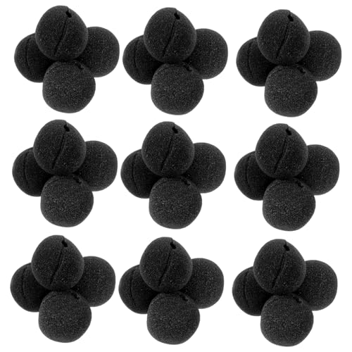 YARNOW 50Stücke Clownnase Aus Schwarze Clownnasen Für Karneval Halloween Und Kostümpartys Lustige Verkleidungsaccessoires Für Erwachsene Einfach Anzubringen YARNOW 50Stücke Clownnase Aus Schwarze Clownnasen Für Karneval Halloween Und Kostümpartys Lustige Verkleidungsaccessoires Für Erwachsene Einfach Anzubringen von YARNOW