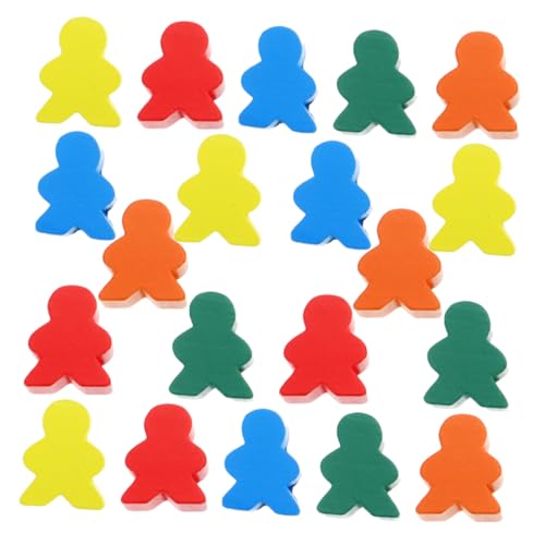 YARNOW 50Stücke Schachfiguren aus Holz Robuste Lernspielzeuge für Anfänger und Familien Farbigen Figuren für Brettspiele YARNOW 50Stücke Schachfiguren aus Holz Robuste Lernspielzeuge für Anfänger und Familien Farbigen Figuren für Brettspiele von YARNOW