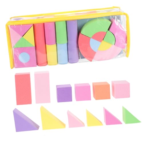 YARNOW 52Stücke Educational Eva Building Blocks Shape Recognition Playset for Early Learning Cognitive Development Toys YARNOW 52Stücke Educational Eva Building Blocks Shape Recognition Playset for Early Learning Cognitive Development Toys von YARNOW