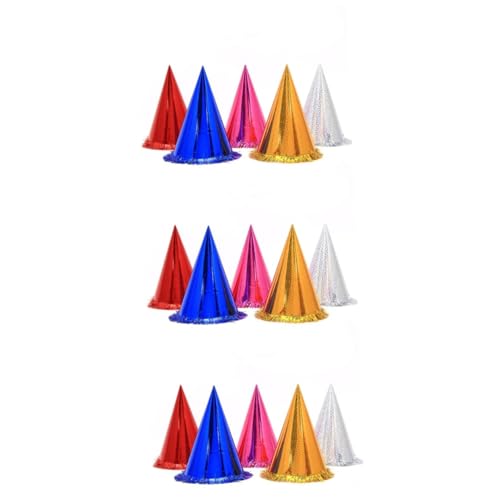 YARNOW 54 Stck. Teiliges Geburtstagsfeier mit Glitzerndem für Erwachsene Mix Farben für Partys Feiern und Graduierungen Zufällige Farbe von YARNOW