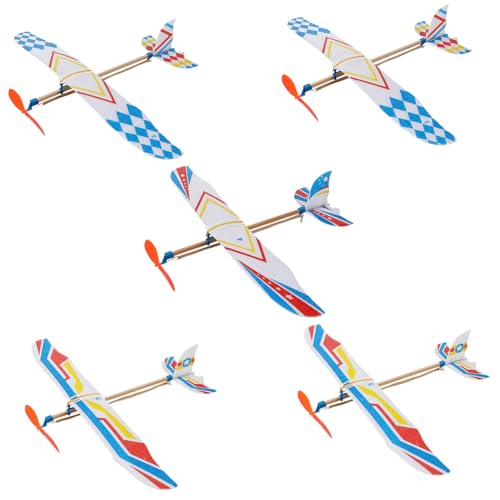 YARNOW 5Stücke DIY Segelflugzeuge für Handgemachtes Lernspielzeug Kreativität und Praktischen Fähigkeiten Perfektes für Geburtstage und Neujahr Zufällige YARNOW 5Stücke DIY Segelflugzeuge für Handgemachtes Lernspielzeug Kreativität und Praktischen Fähigkeiten Perfektes für Geburtstage und Neujahr Zufällige von YARNOW