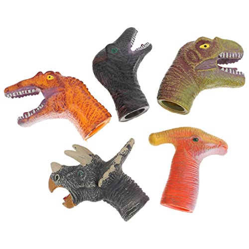 YARNOW 5Stücke Fingerpuppen Dinosaurier Interaktive Handpuppen für Fördern von Fantasie und Kommunikation Kompakt und Lebensnah für Vorschule und Kreative YARNOW 5Stücke Fingerpuppen Dinosaurier Interaktive Handpuppen für Fördern von Fantasie und Kommunikation Kompakt und Lebensnah für Vorschule und Kreative von YARNOW