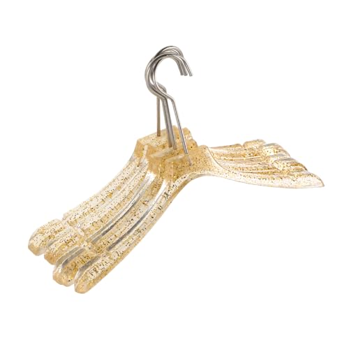 YARNOW 5Stücke Mini Kleiderbügel Für Puppen Puppenkleider Halter Elegantes Zubehör Für Puppenoutfits Platzsparend Und Leicht Zu Transportieren von YARNOW