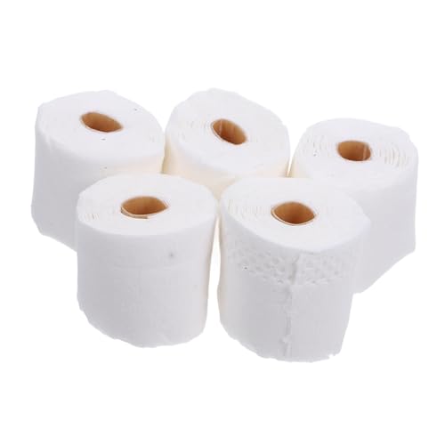 YARNOW 5Stücke Mini Papier Roll Dekoration für Puppenhaus Teiliges für Badezimmer Layout Gewebemodelle Puppenhaus Zubehör Kreatives für Sicher und Freundlich YARNOW 5Stücke Mini Papier Roll Dekoration für Puppenhaus Teiliges für Badezimmer Layout Gewebemodelle Puppenhaus Zubehör Kreatives für Sicher und Freundlich von YARNOW
