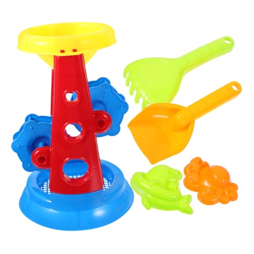 YARNOW 5Stücke Teiliges Sandspielzeug Set für Strandspielzeug mit Eimer und Sanduhr Kreatives für Outdoor Aktivitäten für Strand und Sandkastenabenteuer YARNOW 5Stücke Teiliges Sandspielzeug Set für Strandspielzeug mit Eimer und Sanduhr Kreatives für Outdoor Aktivitäten für Strand und Sandkastenabenteuer von YARNOW