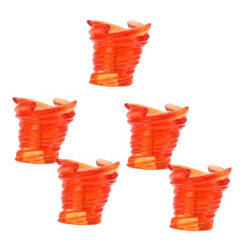 YARNOW 5Stücke Tornado Modell für Action Figuren Simulierter für Puppen Display Robustes Zubehör für Kreative Spielideen Fördert Lernen und Geschicklichkeit von YARNOW