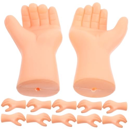 YARNOW 6 Paar Kleine Hände, Winzige Hände, Realistische Körperteile Aus Kunststoff, Ersatz Für Bastelarbeiten, DIY-puppenherstellung, Zubehör YARNOW 6 Paar Kleine Hände, Winzige Hände, Realistische Körperteile Aus Kunststoff, Ersatz Für Bastelarbeiten, DIY-puppenherstellung, Zubehör von YARNOW