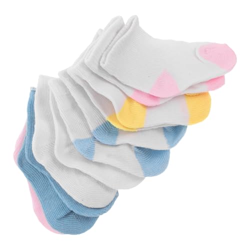 YARNOW 6 Paare Bunte Puppensocken für Puppen Austauschbare Accessoires für Puppenkostüme für Fantasievolles und Kreative Outfits YARNOW 6 Paare Bunte Puppensocken für Puppen Austauschbare Accessoires für Puppenkostüme für Fantasievolles und Kreative Outfits von YARNOW