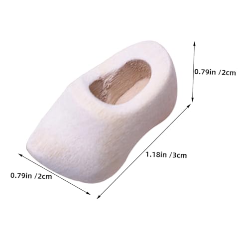 YARNOW 6 Paare Miniatur Holzschuhe zum Basteln Unvollendete Mini Holzklompen Puppenhaus Zubehör Mini Holzstiefel für DIY Dekoration und Puppenhandwerk YARNOW 6 Paare Miniatur Holzschuhe zum Basteln Unvollendete Mini Holzklompen Puppenhaus Zubehör Mini Holzstiefel für DIY Dekoration und Puppenhandwerk von YARNOW