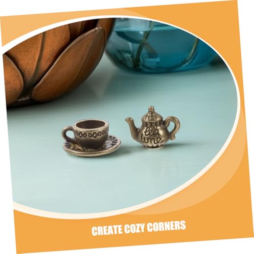 YARNOW 6sätze Miniatur-teeservice-Set Für Puppenhäuser Bestehend Aus Metallteekannen Und Zubehör Zum Thema Kaffee Maßstabskompatibilität Für Puppenhaus-geschirrsets Und Kleine YARNOW 6sätze Miniatur-teeservice-Set Für Puppenhäuser Bestehend Aus Metallteekannen Und Zubehör Zum Thema Kaffee Maßstabskompatibilität Für Puppenhaus-geschirrsets Und Kleine von YARNOW
