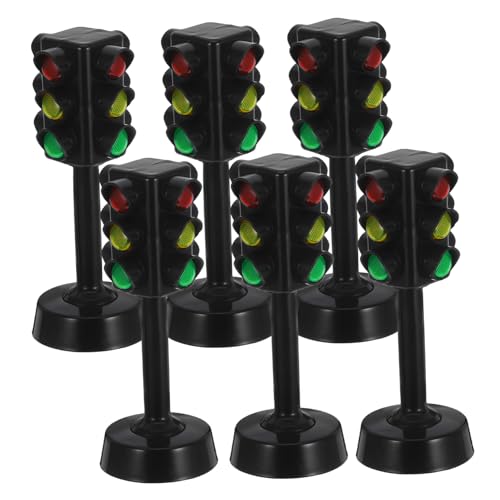 YARNOW 6 Stück Ampelspielzeug Zum Bahnübergang -ampel-Spiel Im Freien Ampel Für Mini -ampel Stopplicht -ampel Ampel Abs Black YARNOW 6 Stück Ampelspielzeug Zum Bahnübergang -ampel-Spiel Im Freien Ampel Für Mini -ampel Stopplicht -ampel Ampel Abs Black von YARNOW