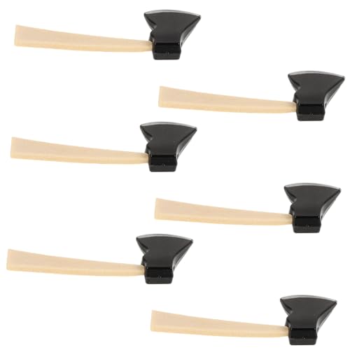 YARNOW 6 Stück Axenmodell Für Gartenwerkzeuge Halloween- Feuerwehr Schlüsselbundwerkzeug Ratsinstrument Rucksackaxt Mini-puppenhauszubehör Schlüsselbund-Werkzeuge Legierung YARNOW 6 Stück Axenmodell Für Gartenwerkzeuge Halloween- Feuerwehr Schlüsselbundwerkzeug Ratsinstrument Rucksackaxt Mini-puppenhauszubehör Schlüsselbund-Werkzeuge Legierung von YARNOW
